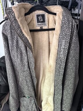 Women’s Hemp Hoodlamb long coat